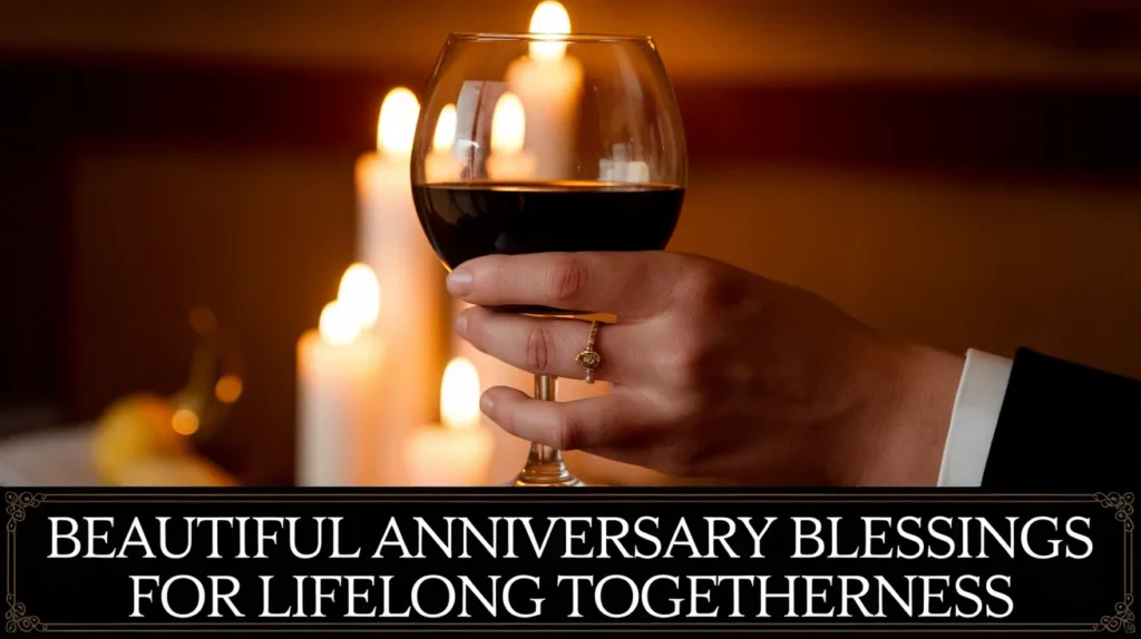 Beautiful anniversary blessings for lifelong togetherness