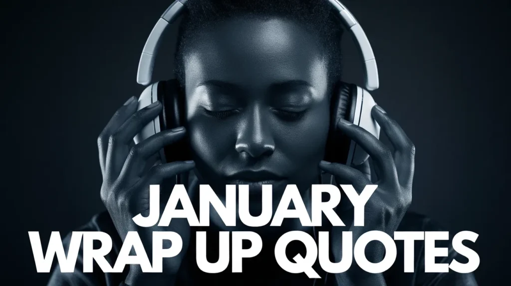 January wrap up quotes