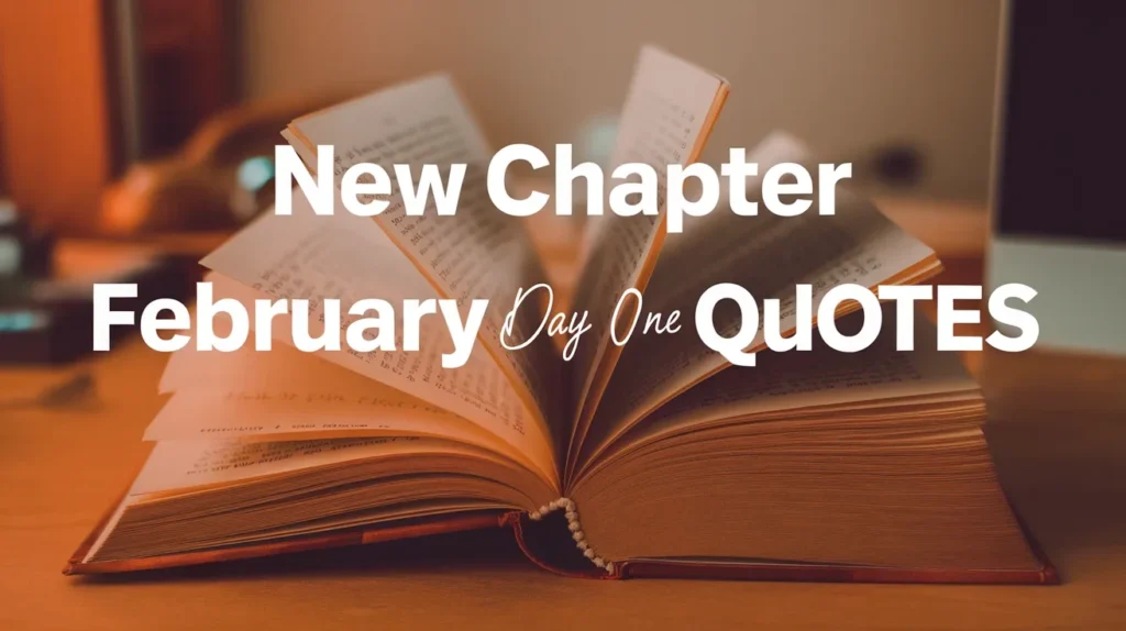 New Chapter February Day One Quotes