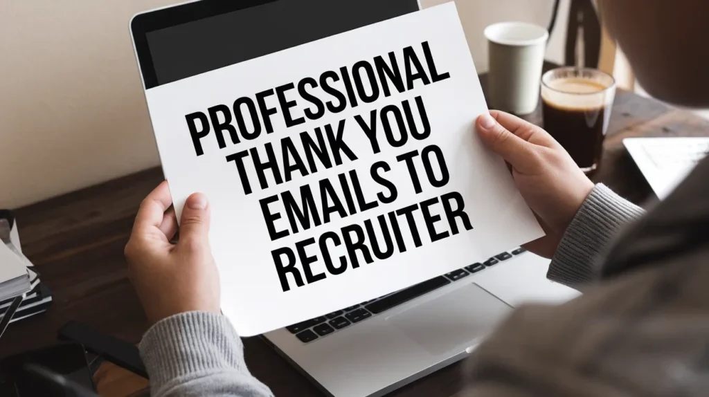 Professional thank you emails to recruiter