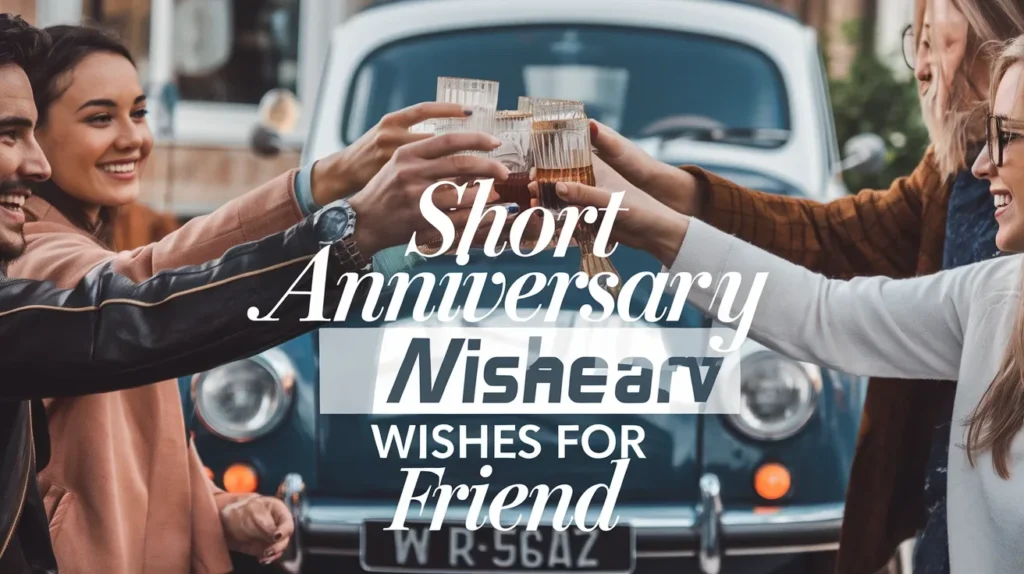 Short Anniversary Wishes for Friend