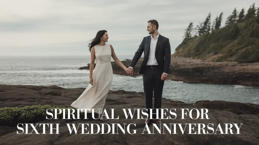 Spiritual wishes for sixth wedding anniversary