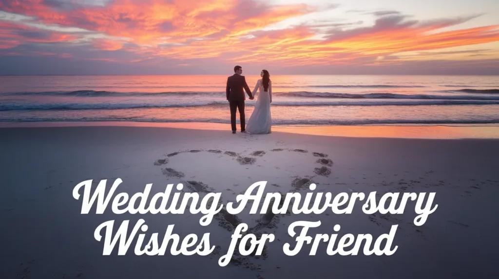 Wedding Anniversary Wishes for Friend
