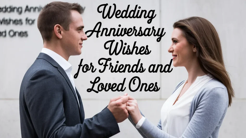 Wedding anniversary wishes for friends and loved ones