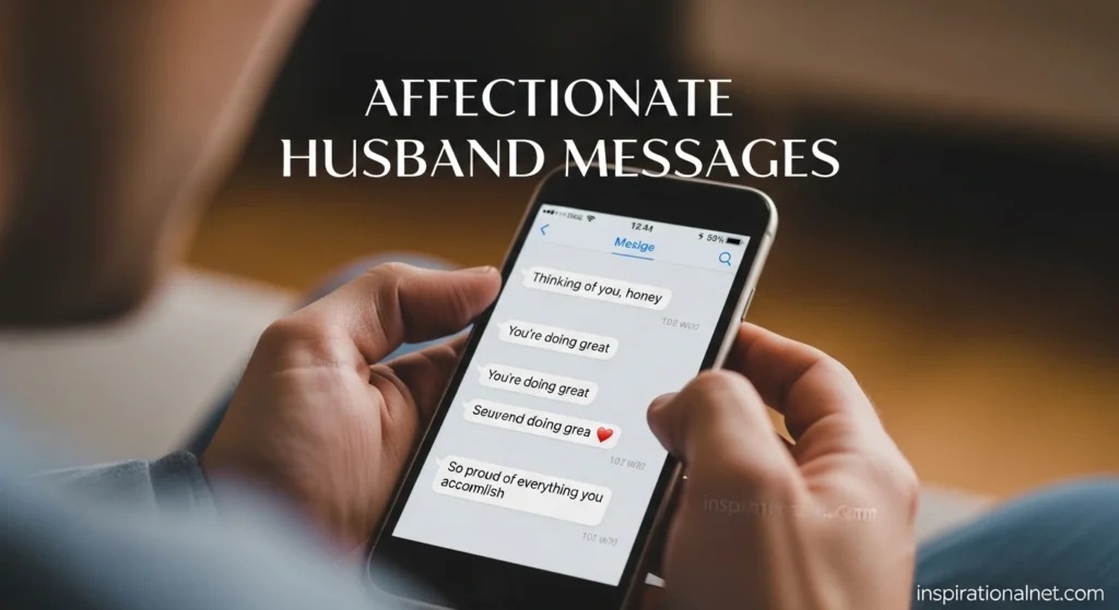 Affectionate Husband Messages