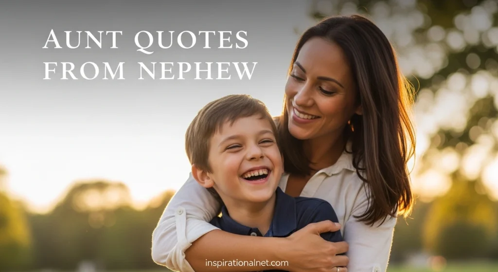 Aunt Quotes From Nephew