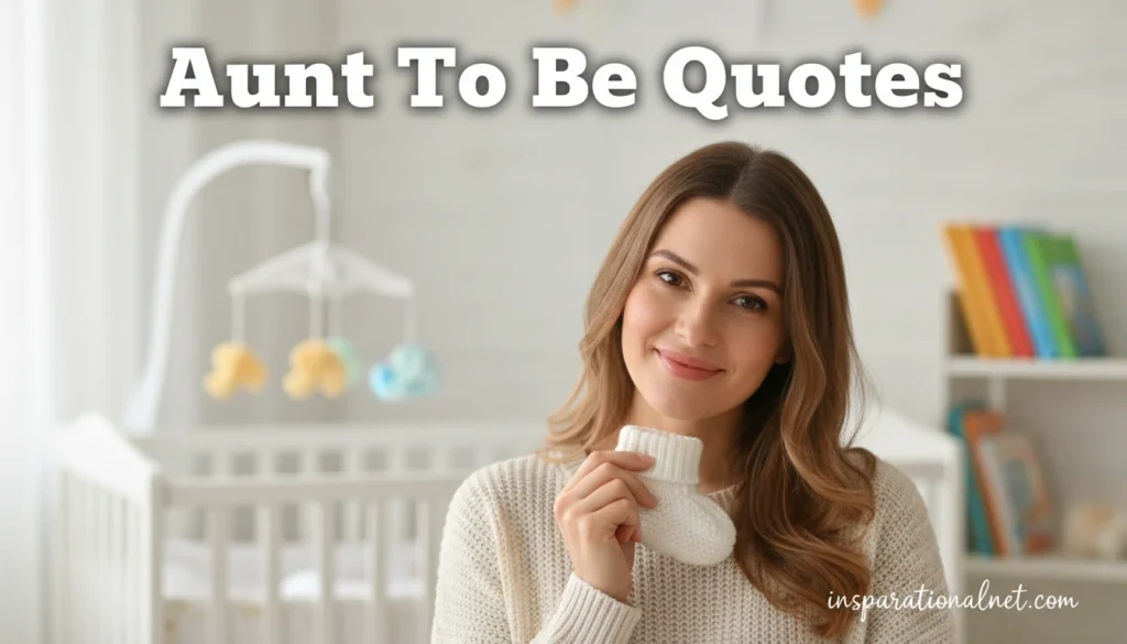 Aunt To Be Quotes
