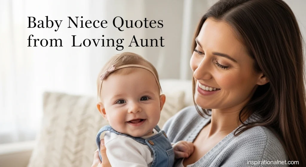Baby Niece Quotes from Loving Aunt
