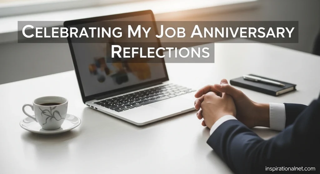 Celebrating My Job Anniversary Reflections