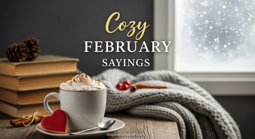 Cozy February Sayings