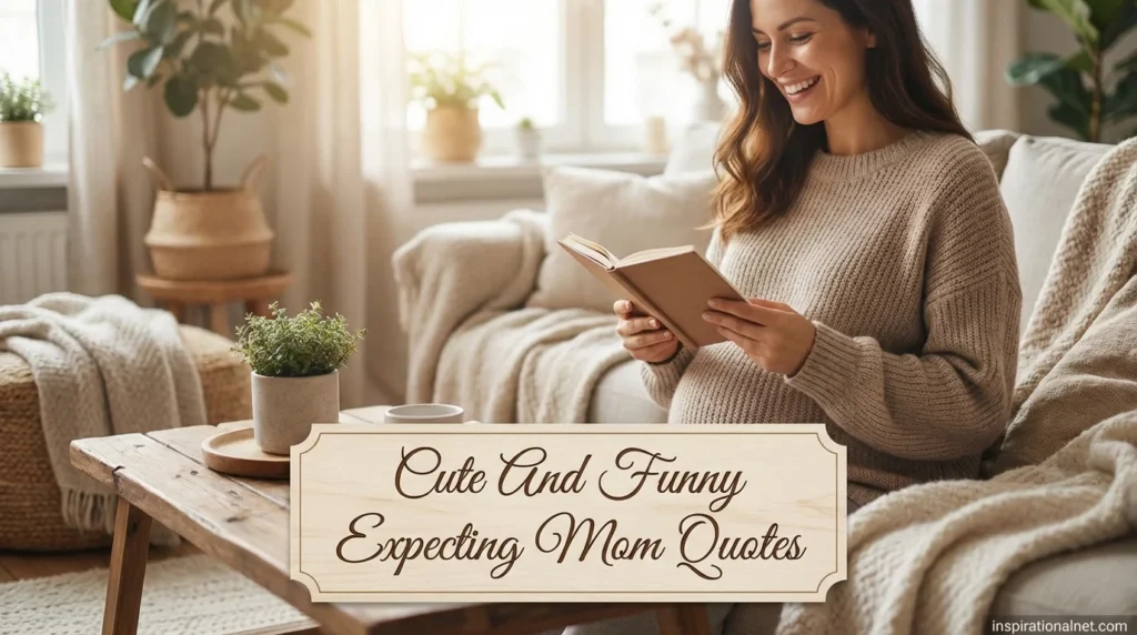 Cute And Funny Expecting Mom Quotes