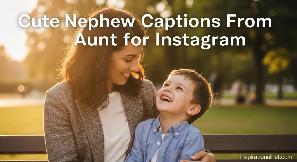 Cute Nephew Captions From Aunt for Instagram