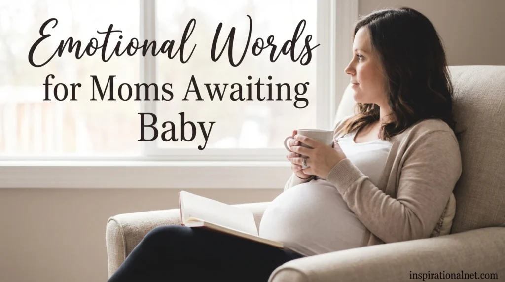 Emotional Words for Moms Awaiting Baby