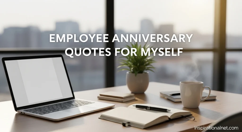 Employee Anniversary Quotes for Myself