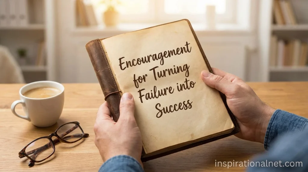 Encouragement for Turning Failure into Success