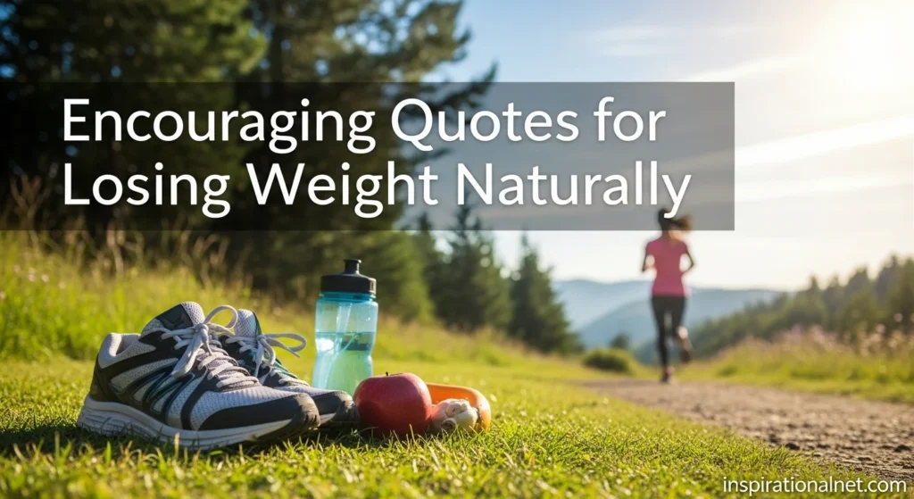 Encouraging Quotes for Losing Weight Naturally