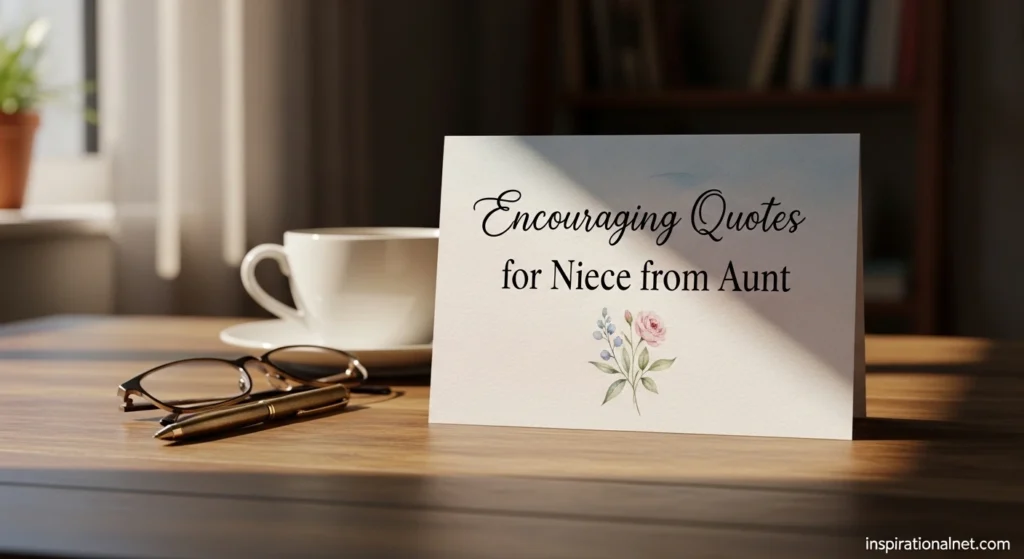 Encouraging Quotes for Niece from Aunt