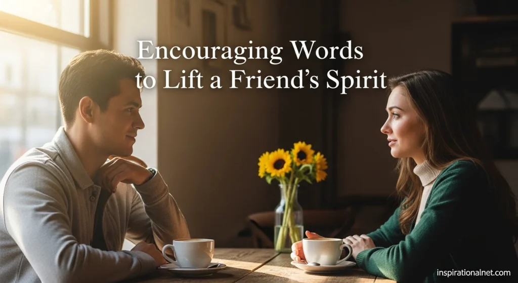 Encouraging Words to Lift a Friend’s Spirit