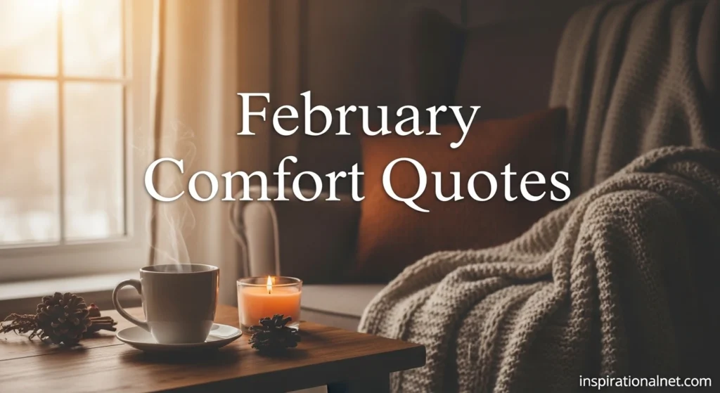 February Comfort Quotes