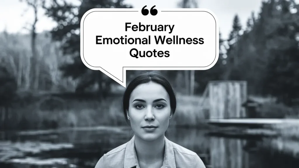 February emotional wellness quotes
