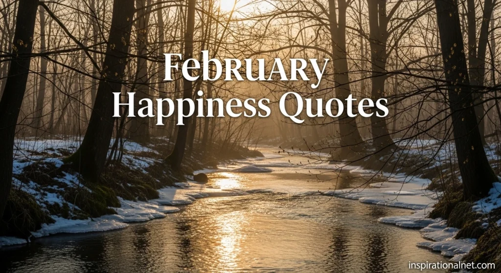 February Happiness Quotes