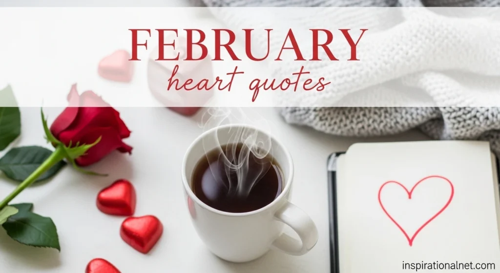February heart quotes