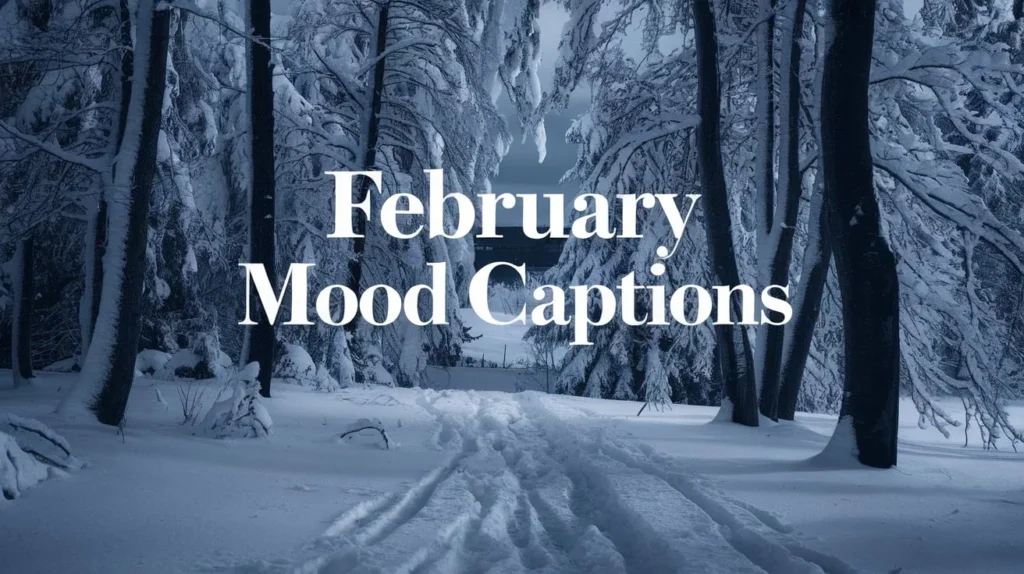 February Mood Captions