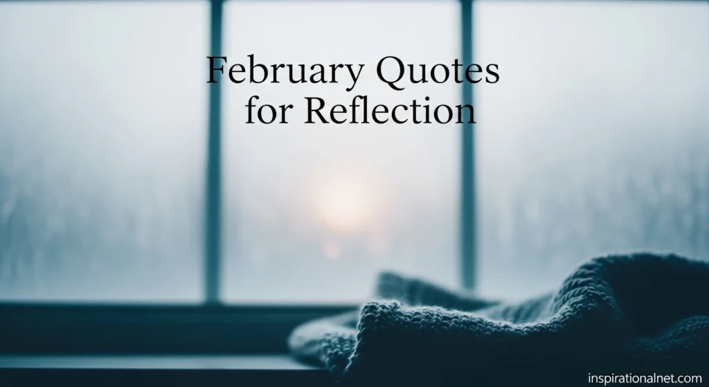 February Quotes for Reflection