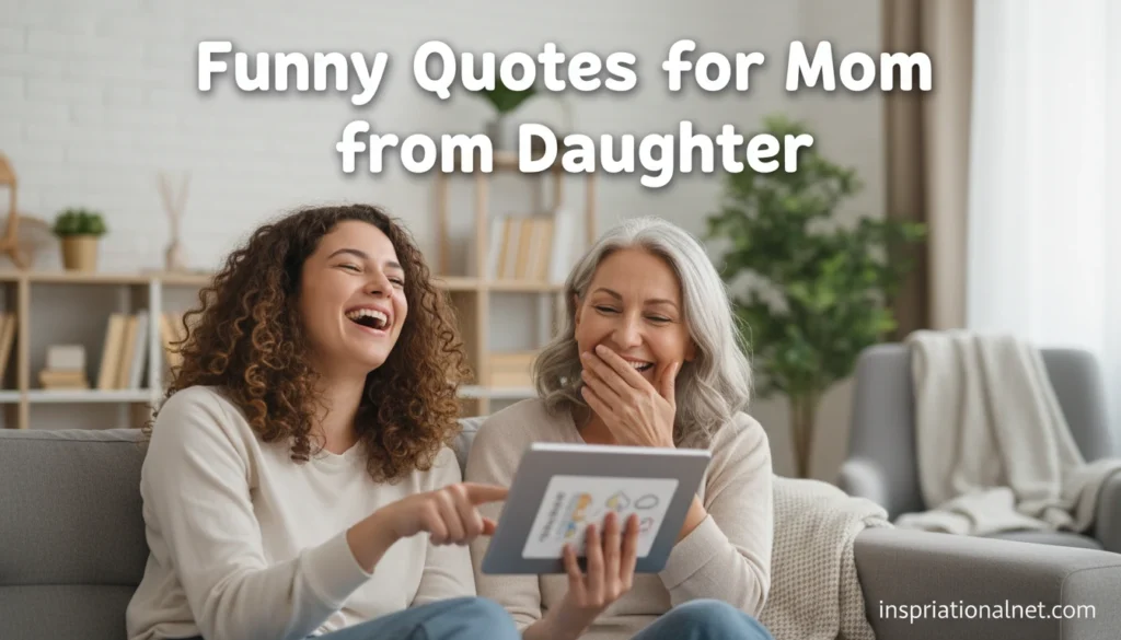 Funny Quotes for Mom from Daughter