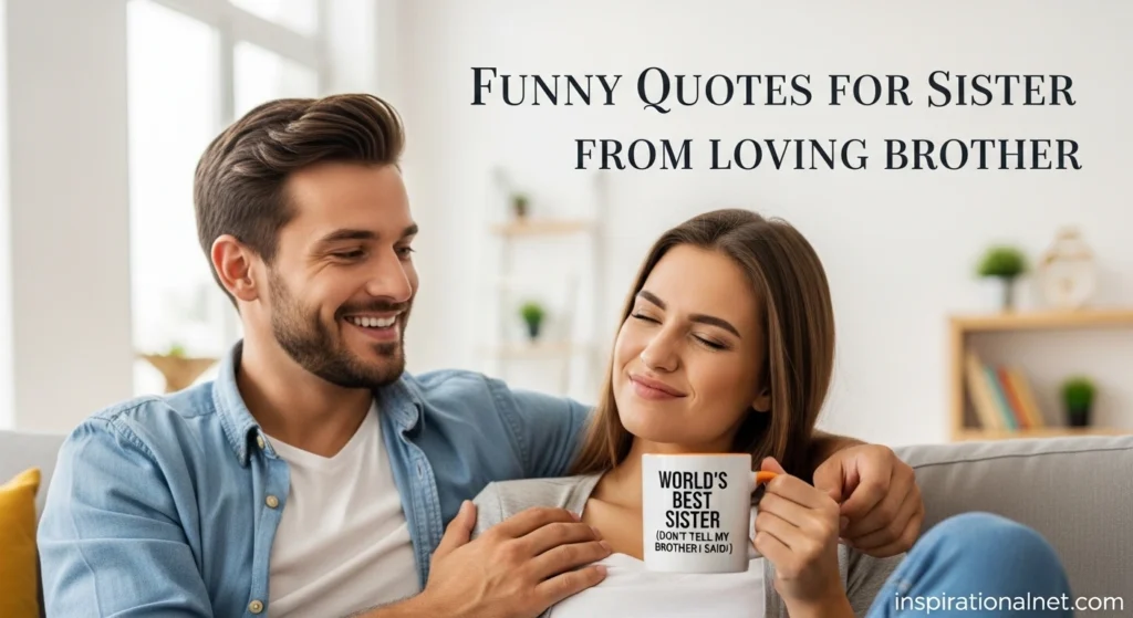 Funny Quotes For Sister From Loving Brother