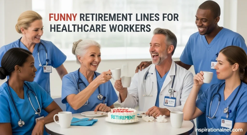 Funny Retirement Lines for Healthcare Workers