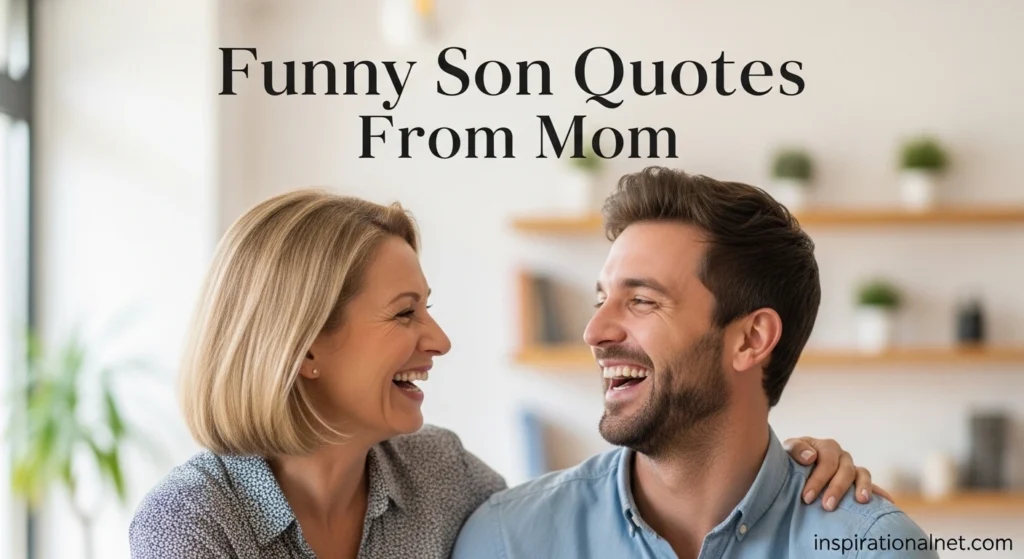 Funny Son Quotes From Mom