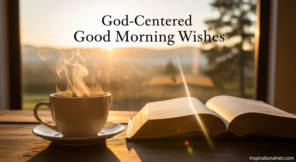 God-Centered Good Morning Wishes