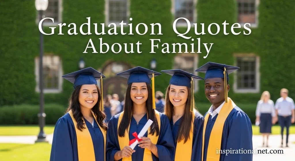 graduation quotes about family