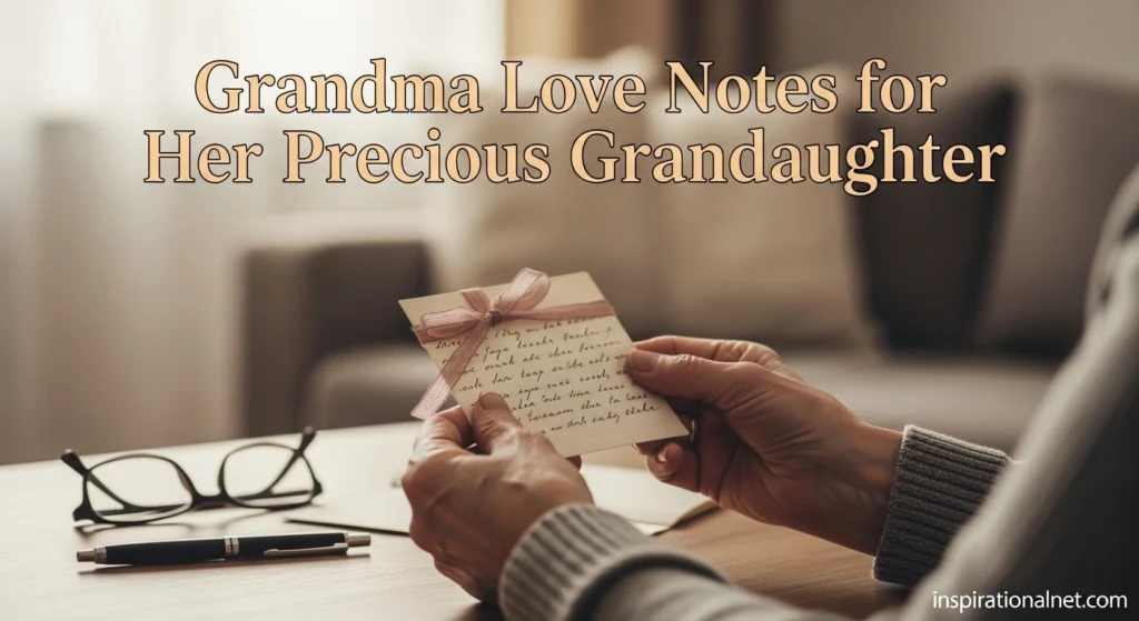 Grandma Love Notes for Her Precious Granddaughter
