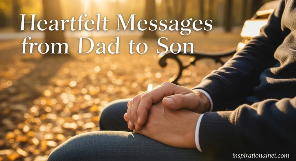 Heartfelt Messages from Dad to Son