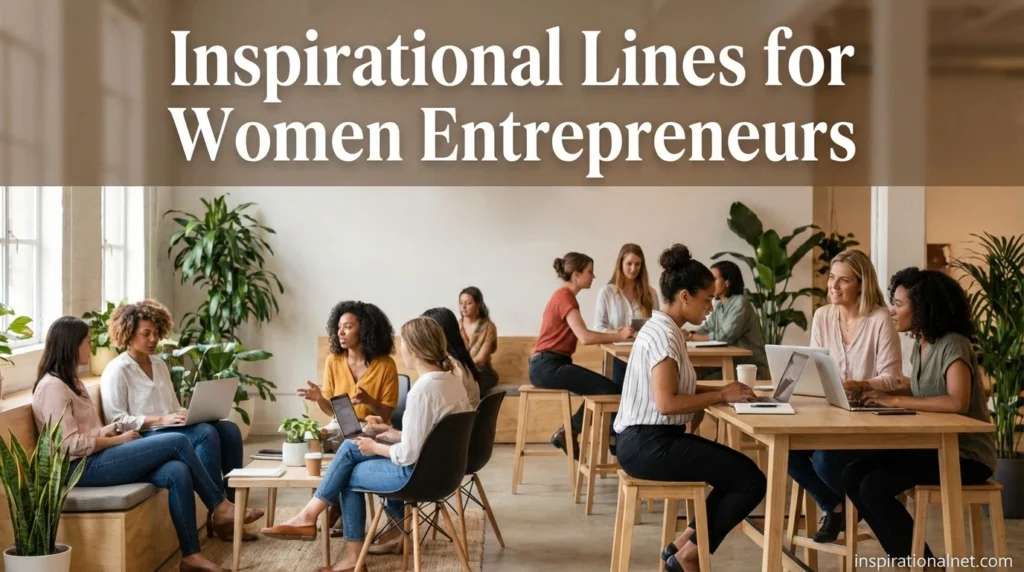 Inspirational Lines for Women Entrepreneurs