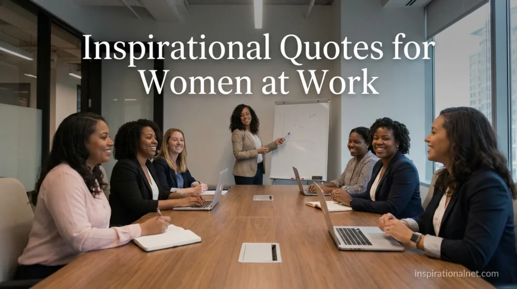 Inspirational Quotes for Women at Work