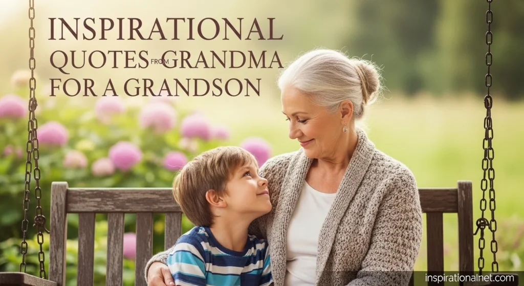 Inspirational Quotes from Grandma for Grandson