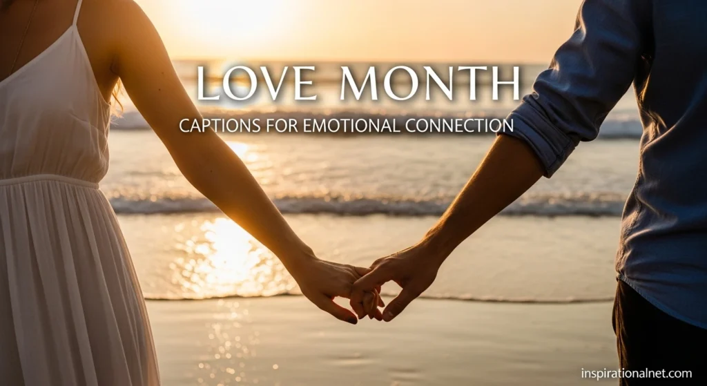 Love Month Captions for Emotional Connection