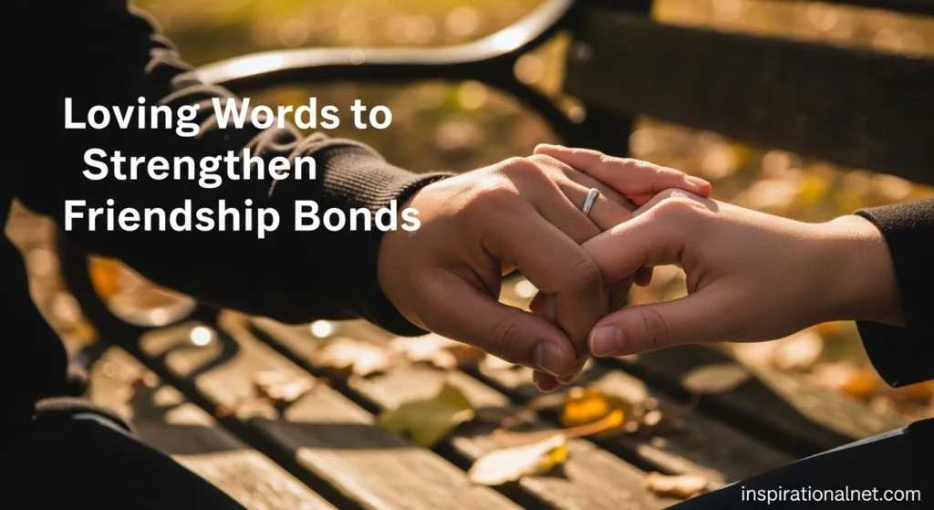 Loving Words to Strengthen Friendship Bonds