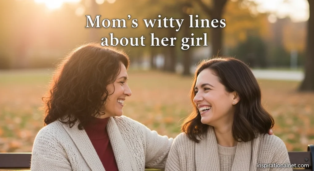 Mom’s witty lines about her girl