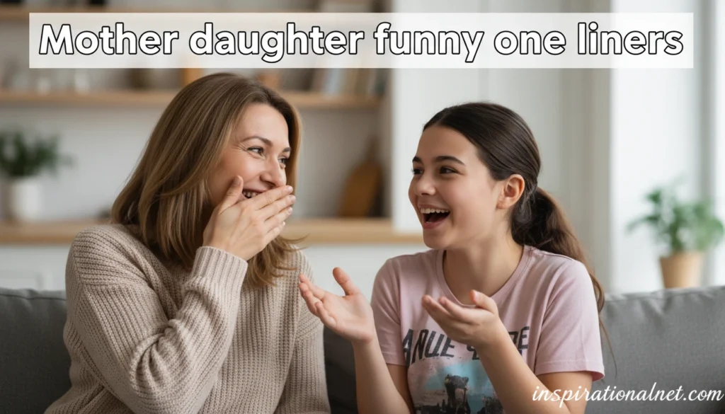 Mother daughter funny one liners