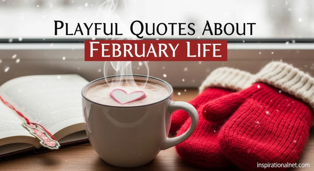 Playful Quotes About February Life