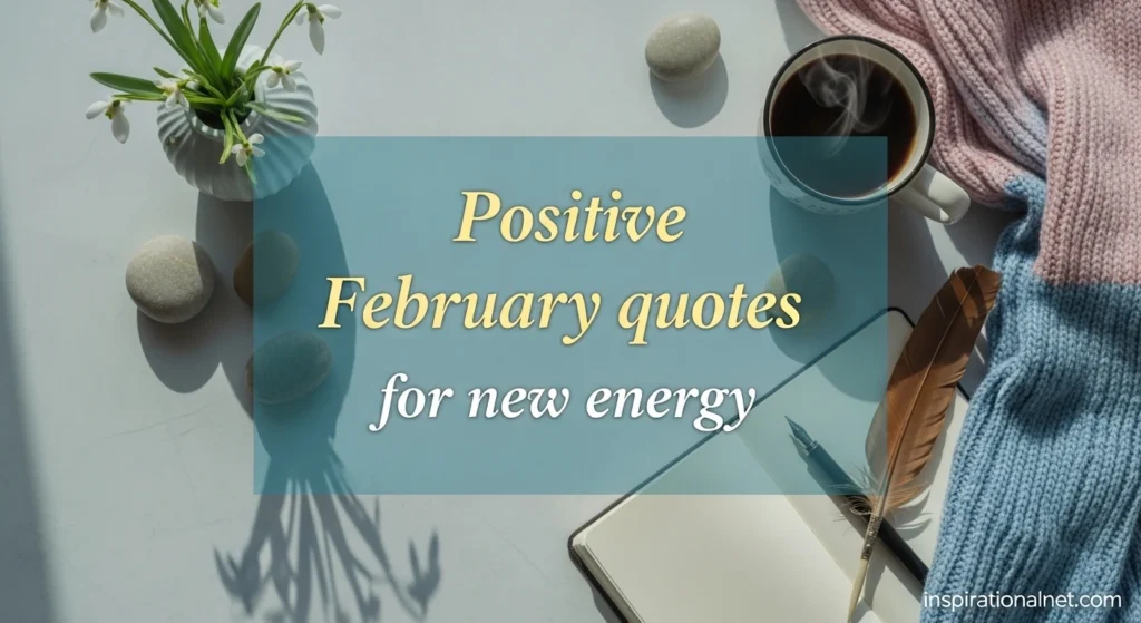 Positive February quotes for new energy