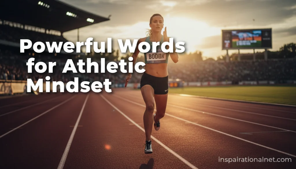 Powerful Words for Athletic Mindset
