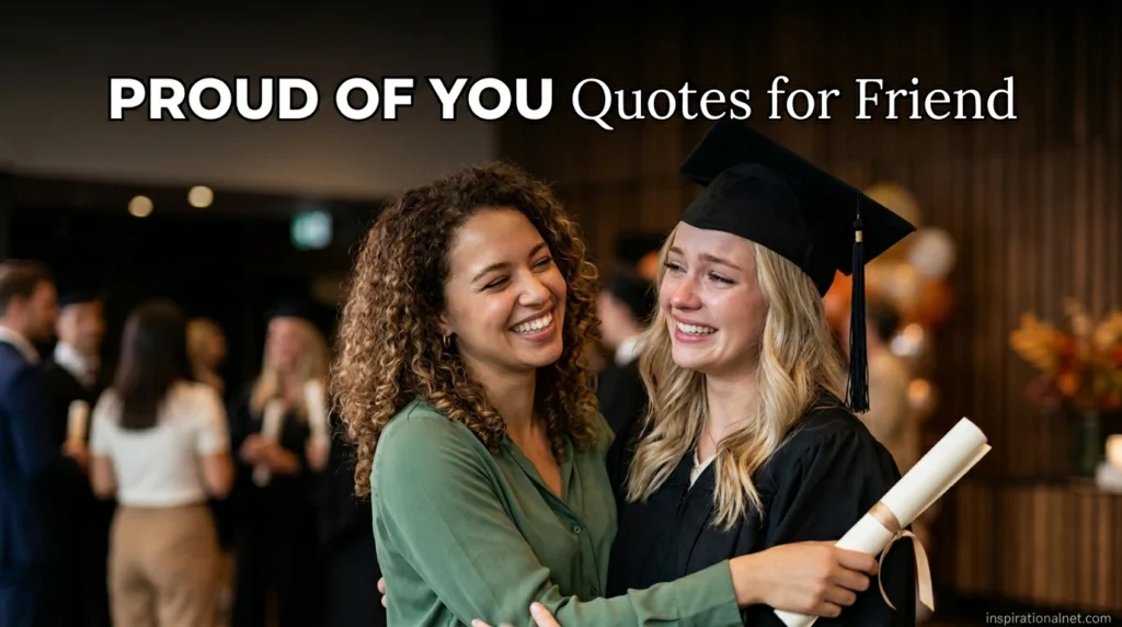 Proud of You Quotes for Friend