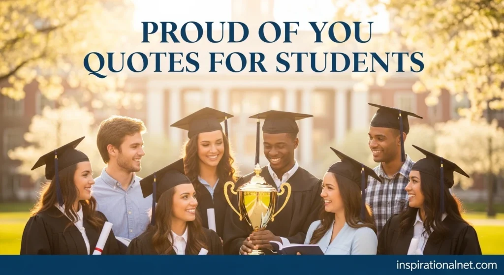 Proud of You Quotes for Students