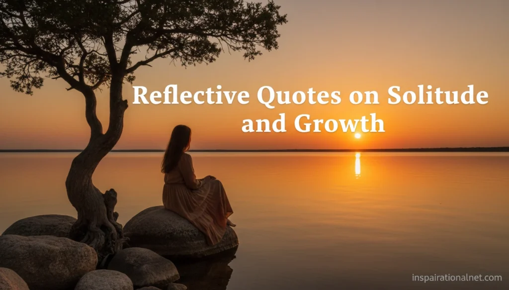 Reflective Quotes on Solitude and Growth