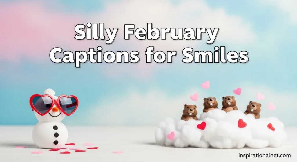 Silly February Captions for Smiles